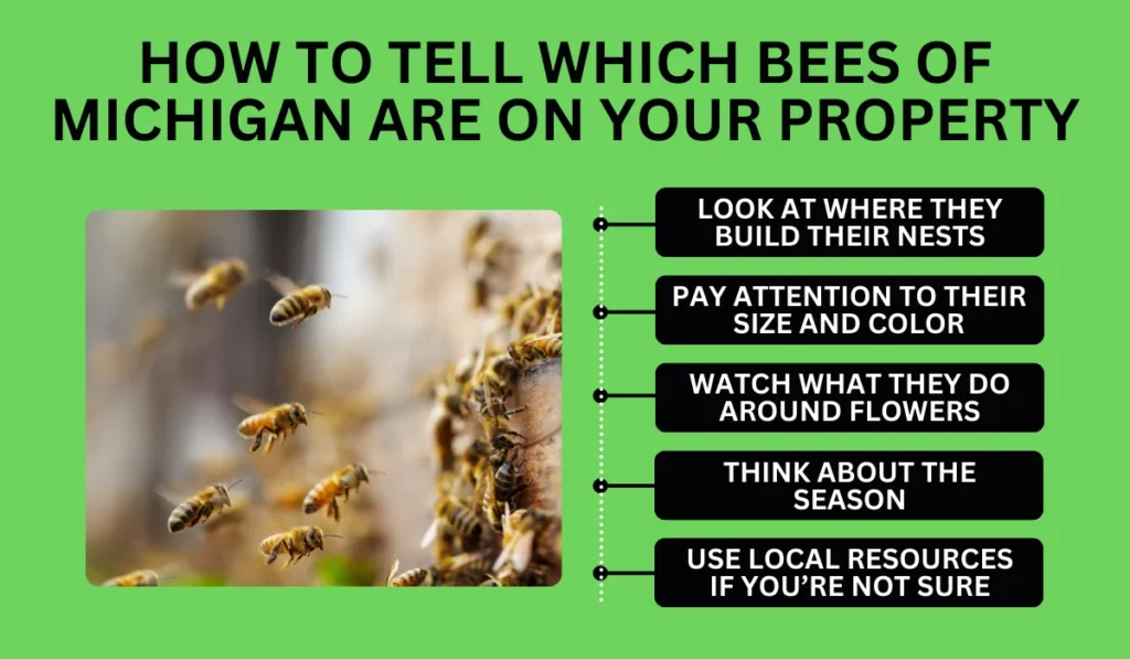 How to Tell Which Bees of Michigan Are on Your Property
